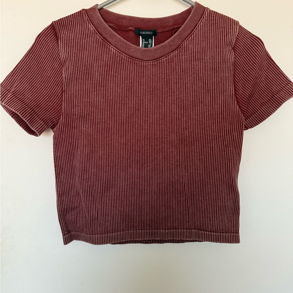 Forever 21 Ribbed Top